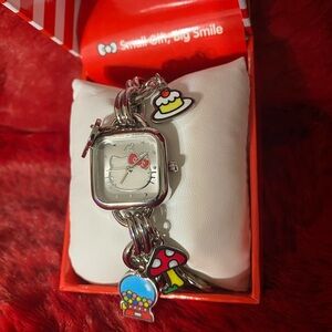Hello Kitty Charm Bracelet Watch